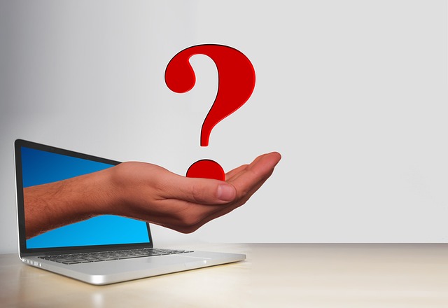 Asking a question online