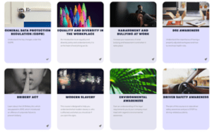 UX Learning Dashboard Cards